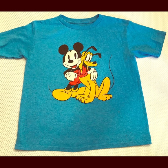 Mickey and pluto shirt Clearance